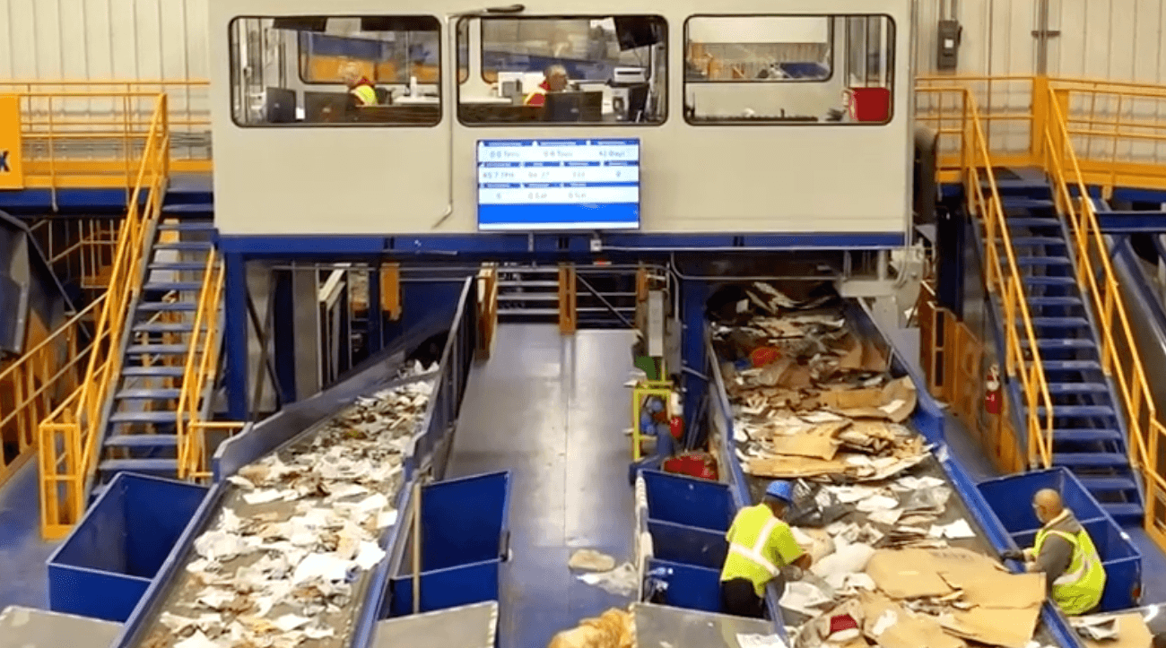 MRF sorting line — Dragonfly live deployment